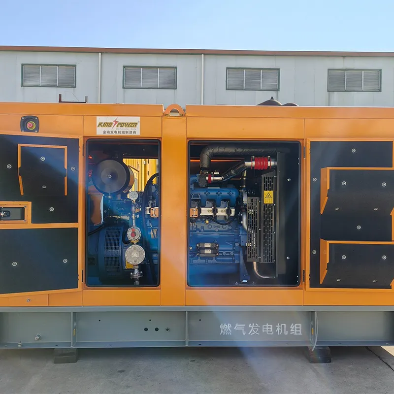 100 kW бесшумная генераторная установка на природном газе (3)