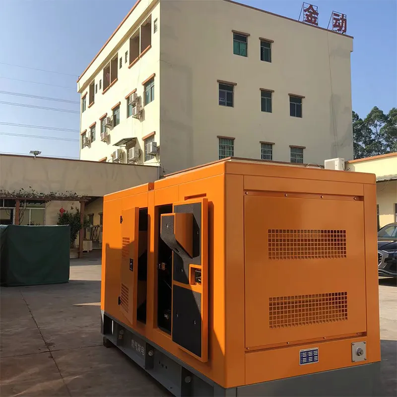 100 kW бесшумная генераторная установка на природном газе (7)