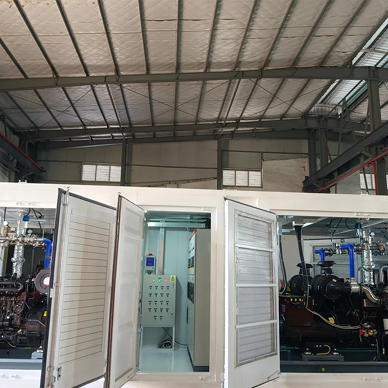 1000 kW контейнерная генераторная установка на природном газе (2)