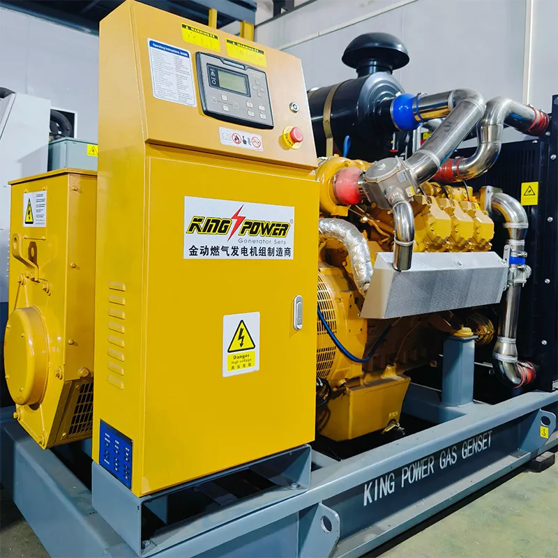 150 kW открытая биогазовая генераторная установка (4)