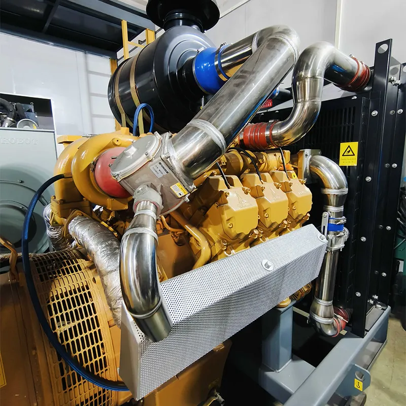 150 kW открытая биогазовая генераторная установка (6)