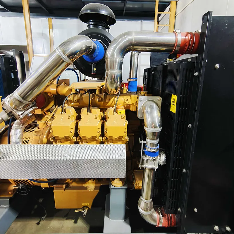 150 kW открытая биогазовая генераторная установка (7)