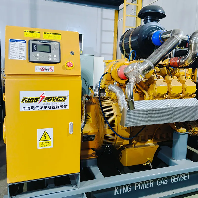 150 kW открытая биогазовая генераторная установка (8)