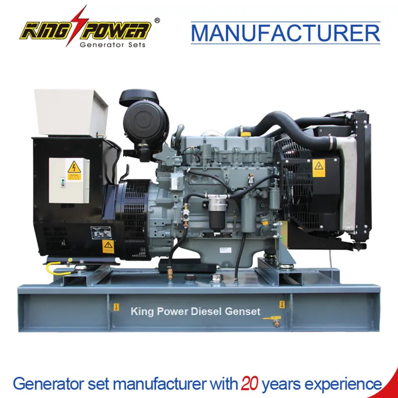 150 kW открытый дизельный генератор (4)