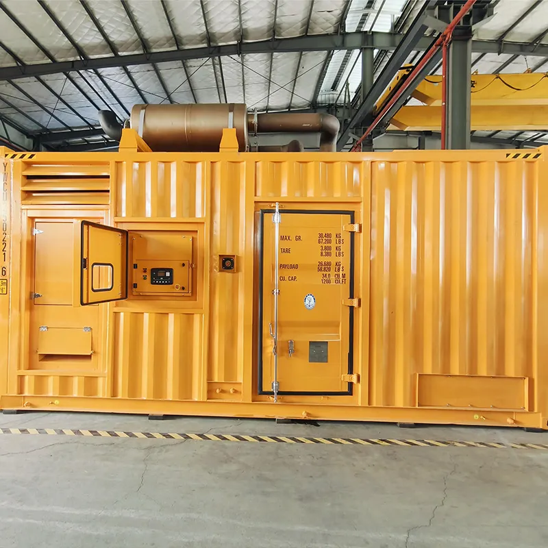 1600 kW контейнерный дизельный генератор (4)