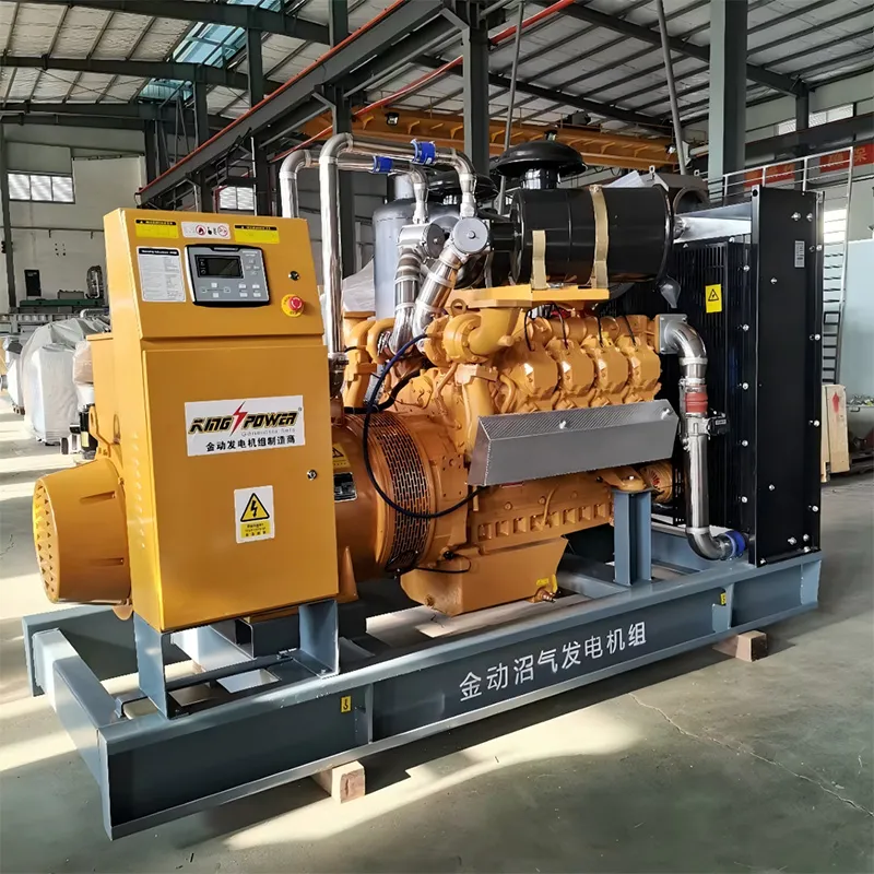 200 kW открытая биогазовая генераторная установка (7)