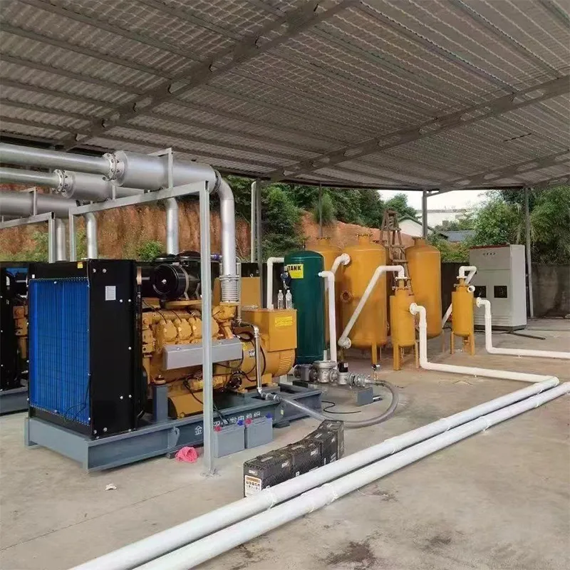 300 kW открытая биогазовая генераторная установка (7)