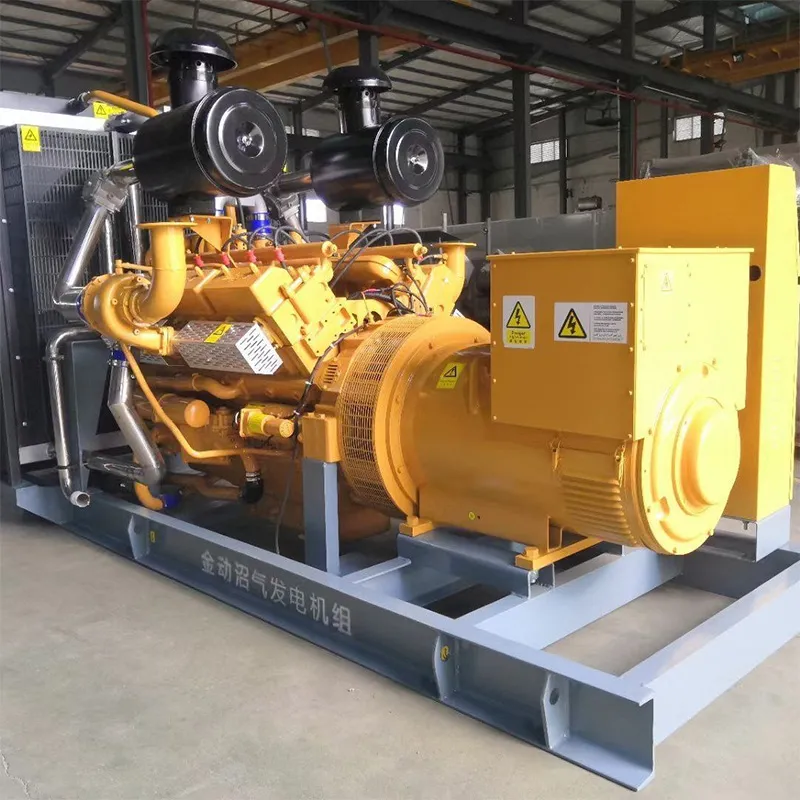 300 kW открытая биогазовая генераторная установка (8)